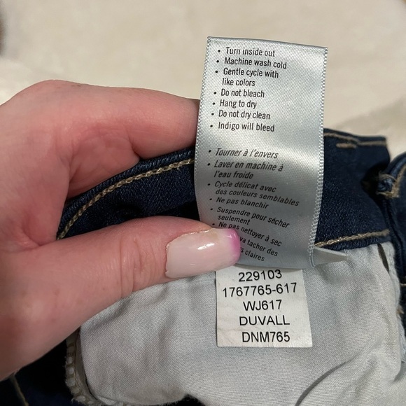 Paige Size 26  hoxton ankle jeans denim skinny dark wash - Picture 11 of 15